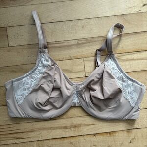 Olga Cloud 9 Minimizer Bra with Super Soft Comfort 40C Womens Toasted Almond